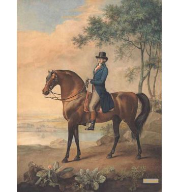 Warren Hastings On His Arabian Horse
