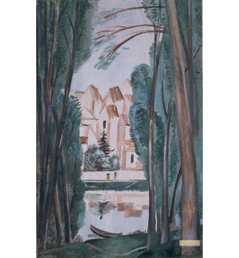 Landscape With A Boat At The Bank