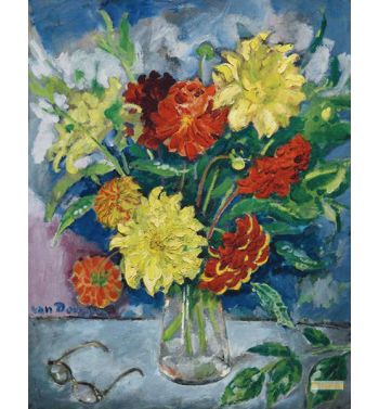 The Bouquet Of Dahlias, 1908