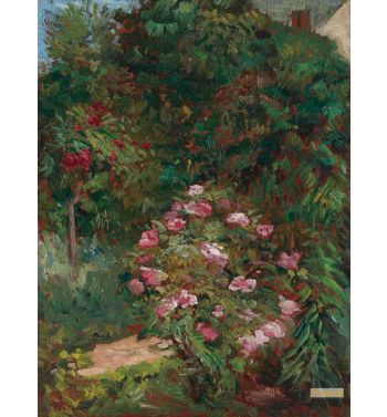 Massiv De Fleurs, Jardin Du Petit Gennevilliers