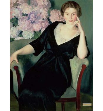 Portrait Of Rene Ivanovna Notgaft