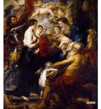 Our Lady With The Saints