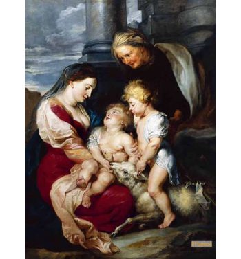 Madonna And Child With Saint Elizabeth And The Young Saint John