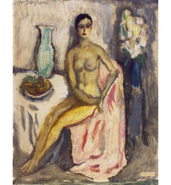 Sitting Nude, C, 1930 1
