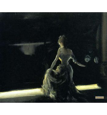 A Girl on Stage