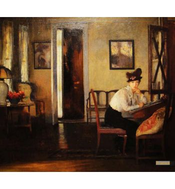 Girl Writing