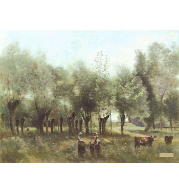 Women In A Field Of Willows