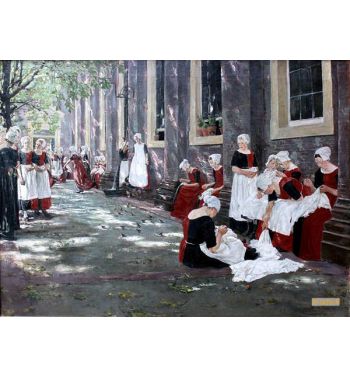 Recreation Time In The Amsterdam Orphanage