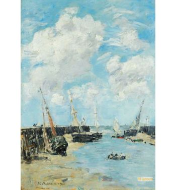 Trouville Les Jetees Maree Basse