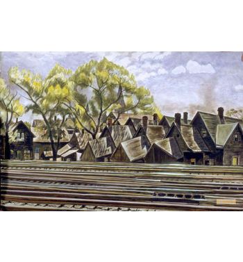 Railroad in Spring