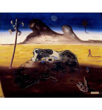 Oxen And Scarecrow