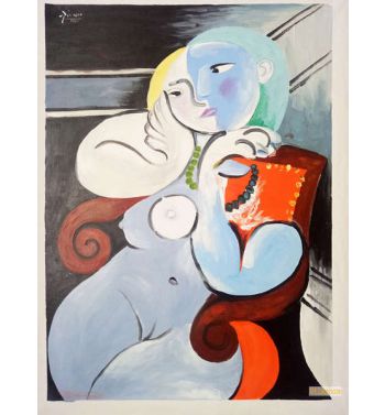 Nude Woman In A Red Armchair 1932