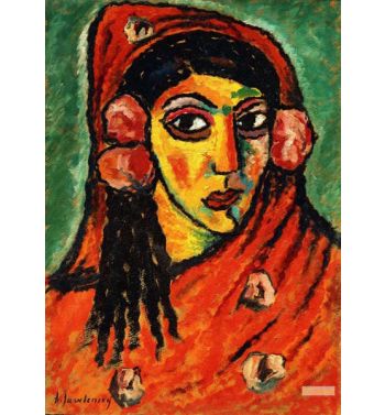 Spanish Girl With A Red Scarf