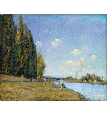 The Seine At Billancourt 1879