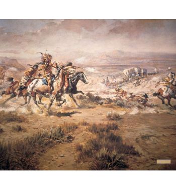Attack On The Wagon Train