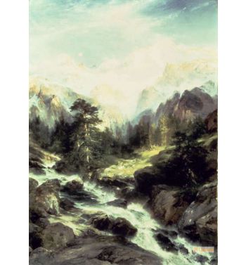 In The Teton Range, 1899