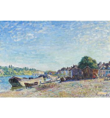 The Banks Of Loing At Saint Mammes 1885