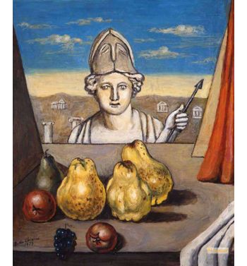Minerva Testa con Frutta