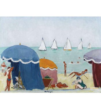 The Beach In Deauville