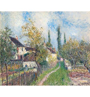 A Path At Les Sablons 1883