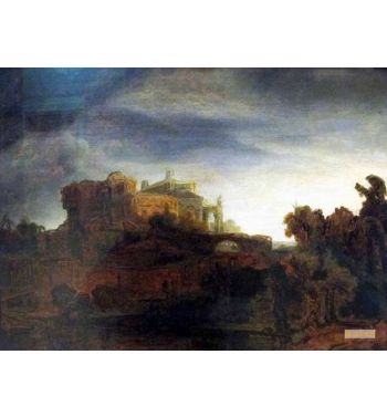 Imaginary Landscape With Castle