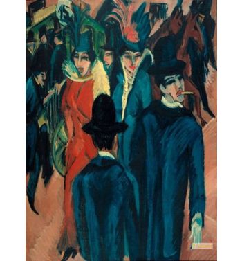 Berlin Street Scene, 1