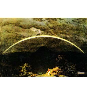 Mountain Landscape With Rainbow