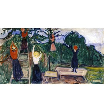 Girls Picking Fruit, The Linde Frieze, 1904