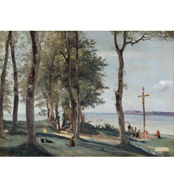 Honfleur Calvary Ca 1830