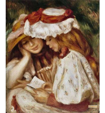 Young Girls Reading
