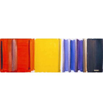 Scarlet Lemon and Ultramarine March