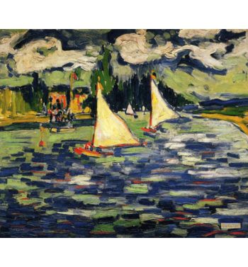 Sailboats At Chatou