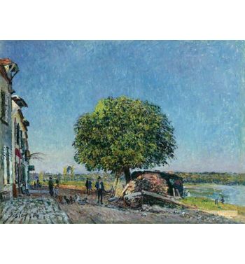The Chestnut Tree At Saint Mammes 1880