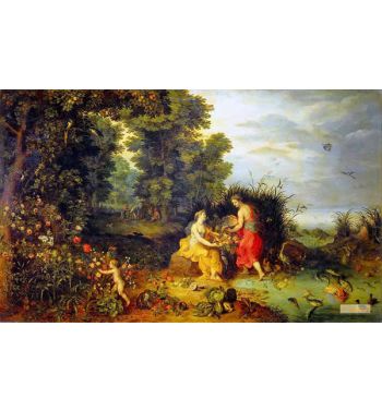Allegory Of Earth And Water 1655