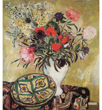 Still Life With Flowers In A White Vase, C, 1935