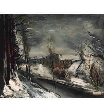 Village Under The Snow