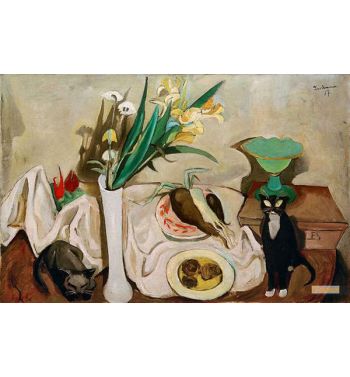 Still Life With Cats