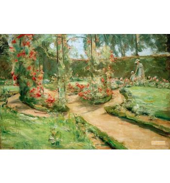 The Rose Garden In Wannsee With The Daughter And The Granddaug
