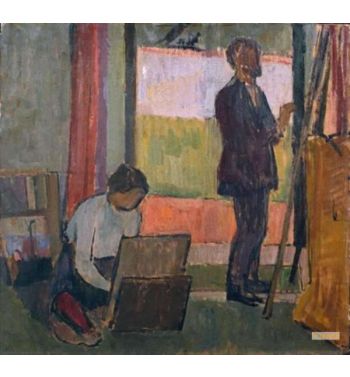 Frederick And Jessie Etchells Painting 1912
