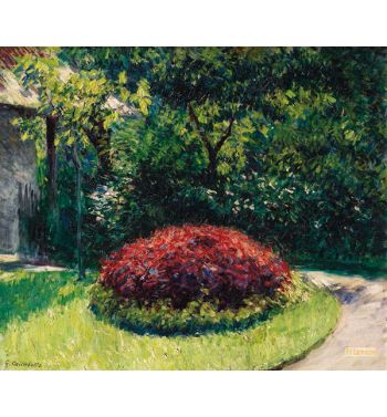 Massif De Fleurs, Jardin Du Petit Gennevilliers