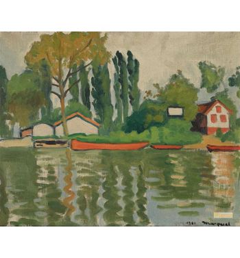Poplars In Villennes