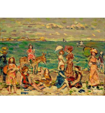 Beach Scene, c1912 13