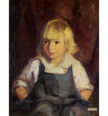 Boy In Blue Overalls