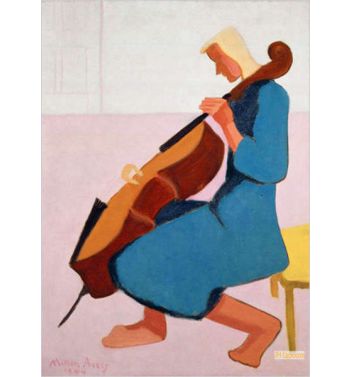 Cello Player 1944