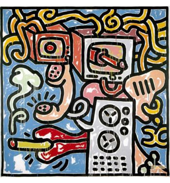 Girl With Cigarette 1988