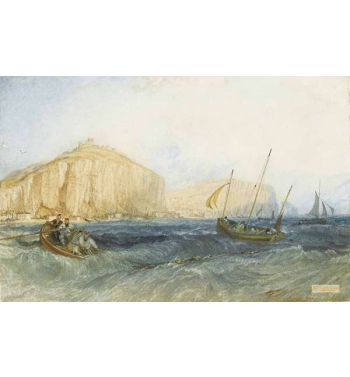 Fishing Boats Off Hastings