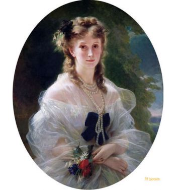 Portrait Of Sophie Troubetskoy 1838 96 Countess Of Morny 1863