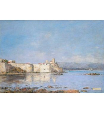 The Port Of Antibes 1893