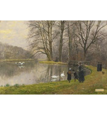 Promenade Au Bord Du Lac