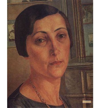 Portrait Of Andronikova Halpern 1925